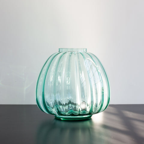 PUMPKIN VASE SMALL - SMARAGD GREEN