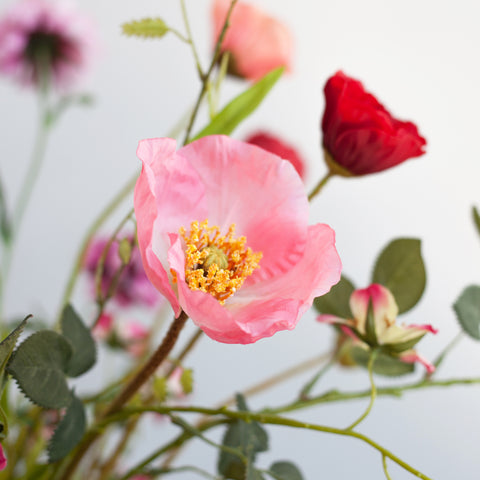 St Tropez Artificial Flower Bouquet - Close-up