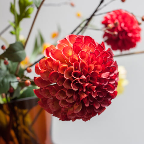 Sydney Artificial Flower Bouquet - Dahlia